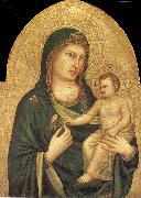 unknow artist Giotto, Madonna and child; oil painting reproduction